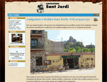 Tablet Screenshot of antiguitatsantjordi.com